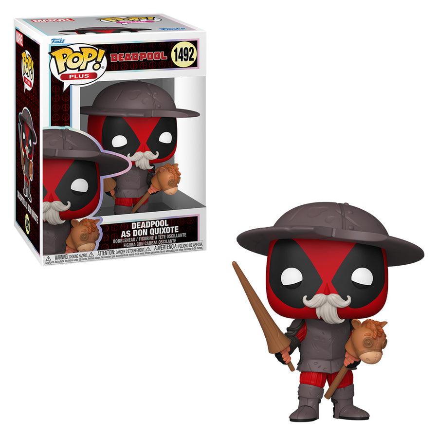 FUNKO POP PLUS MARVEL DEADPOOL - DEADPOOL AS DON QUIXOTE 1492 BRINDE