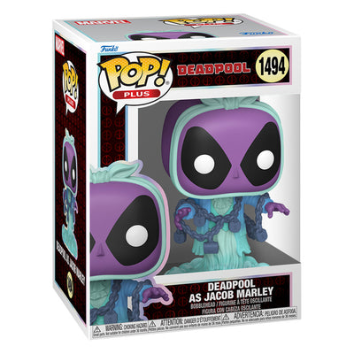 FUNKO POP PLUS MARVEL DEADPOOL - DEADPOOL AS JACOB MARLEY 1494