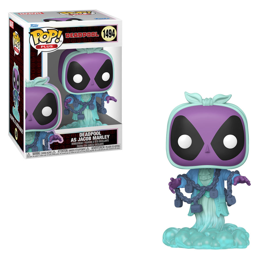 FUNKO POP PLUS MARVEL DEADPOOL - DEADPOOL AS JACOB MARLEY 1494