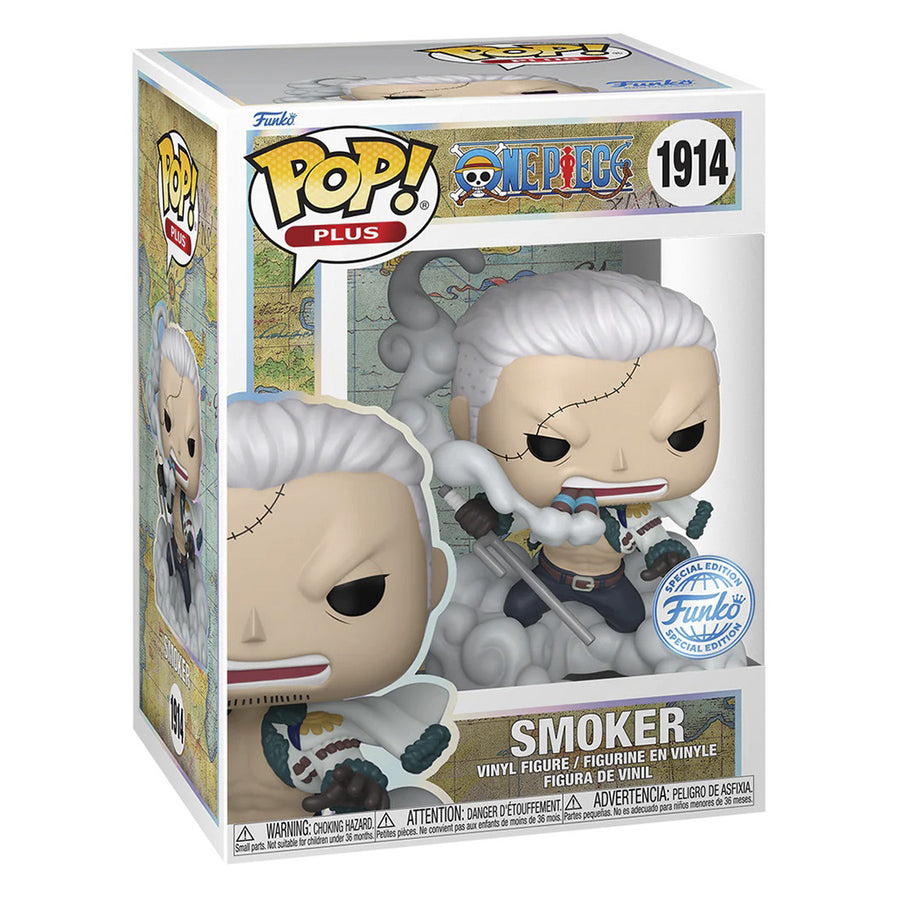 FUNKO POP PLUS ONE PIECE EXCLUSIVE - SMOKER 1914