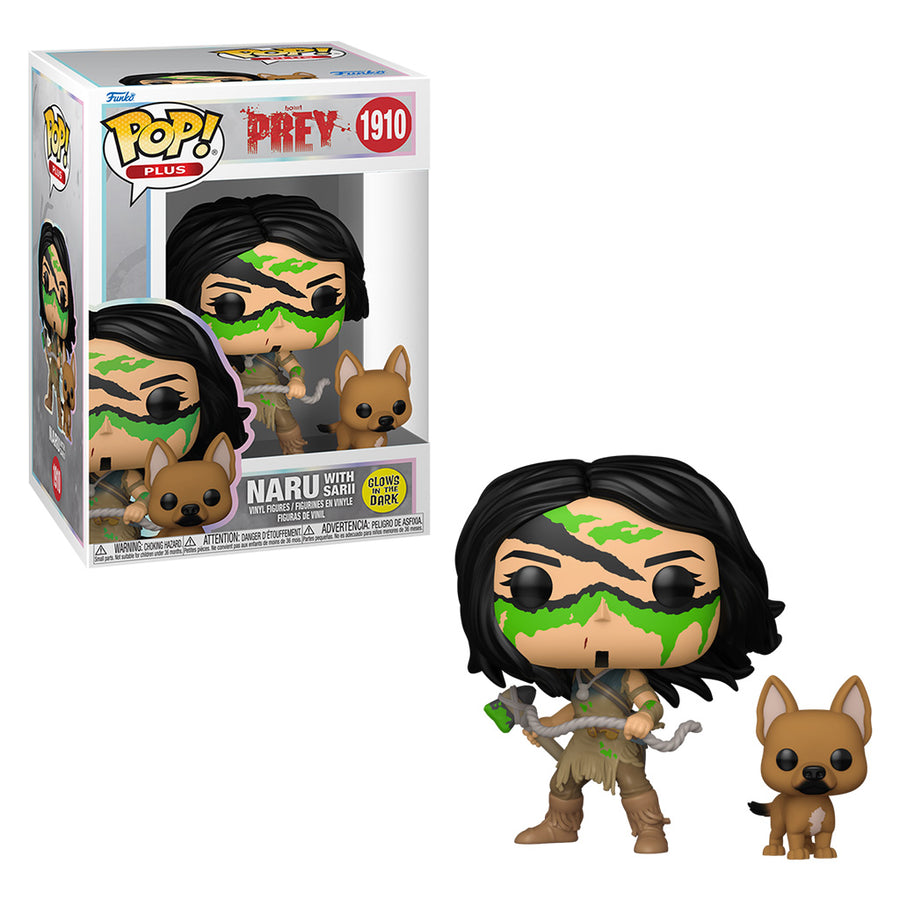 FUNKO POP PLUS PREY - NARU WITH SARII (GLOWS IN THE DARK) 1910 BRINDE