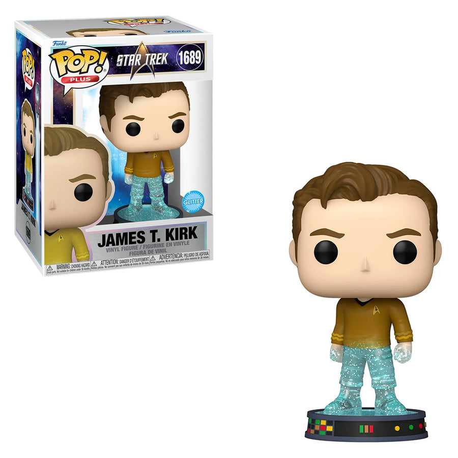 FUNKO POP PLUS STAR TREK - JAMES T.KIRK 1689 BRINDE