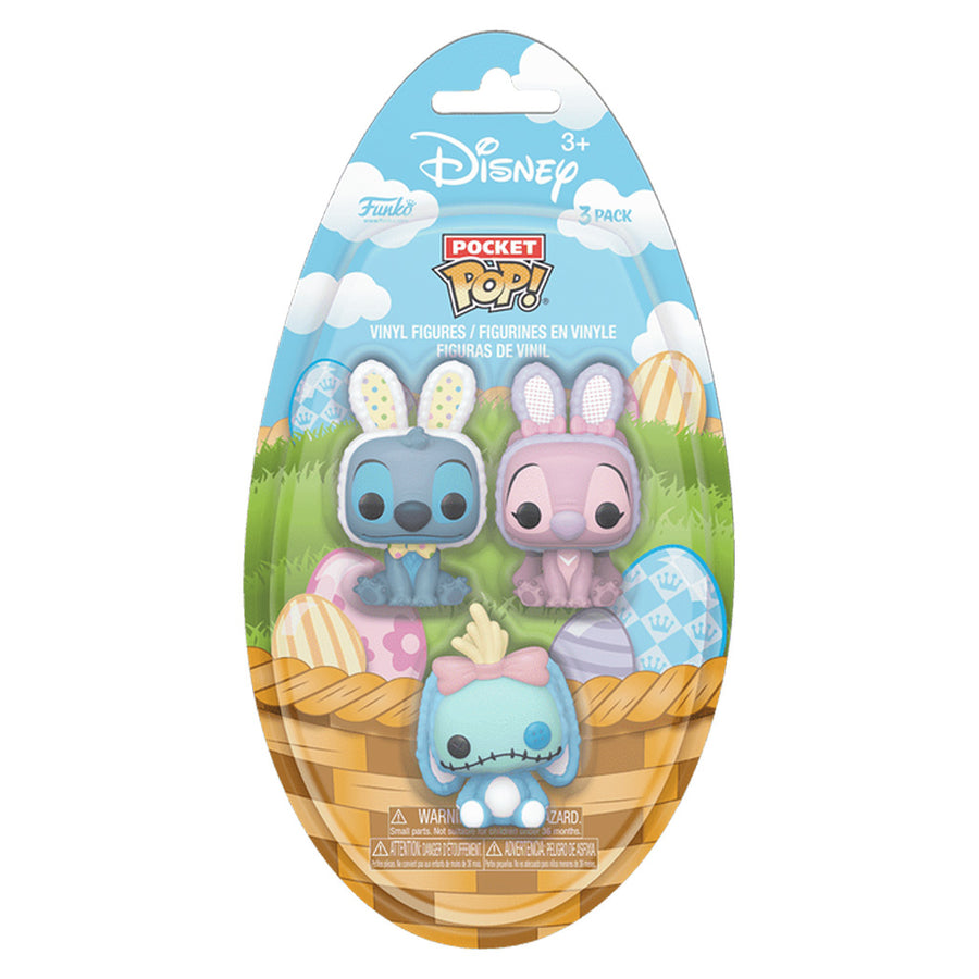 FUNKO POP POCKET DISNEY LILO & STITCH EASTER 3-PACK (83110)