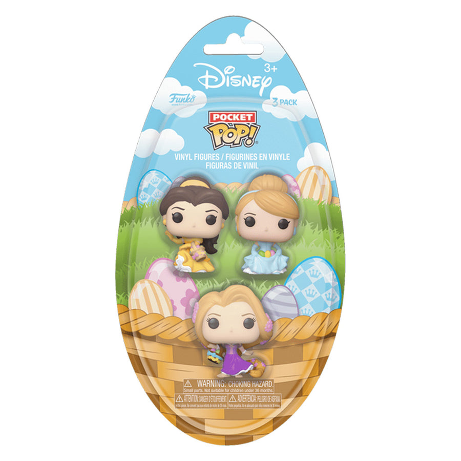 FUNKO POP POCKET DISNEY PRINCESS EASTER 3-PACK (86144)