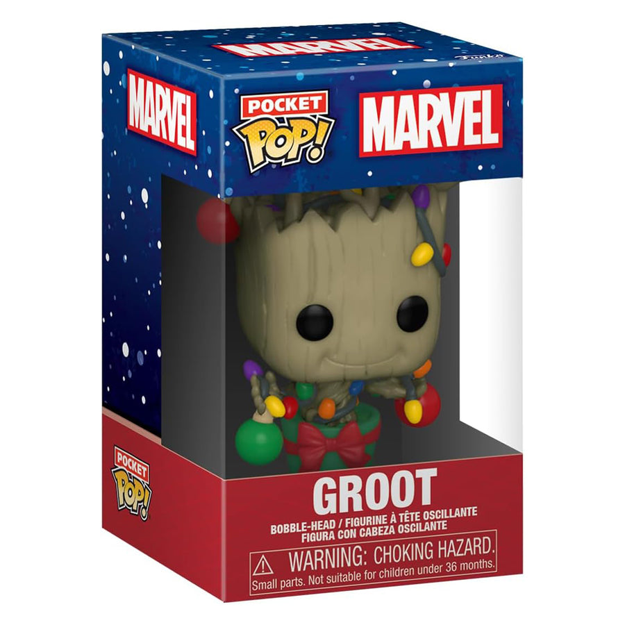 FUNKO POP POCKET & TEE MARVEL GROOT - TAMANHO LG (72955)