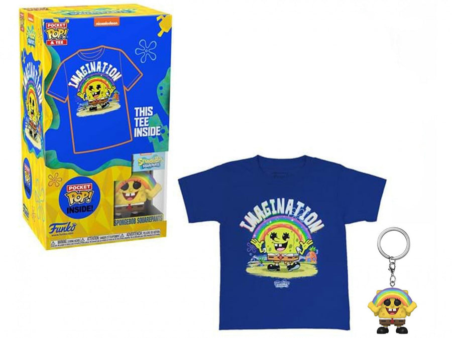 FUNKO POP POCKET + TEE SPONGEBOB XS 63483 BRINDE