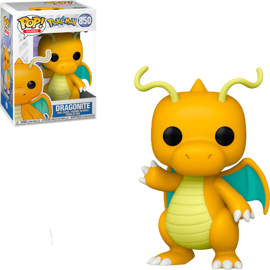 FUNKO POP POKEMON - DRAGONITE 850 BRINDE