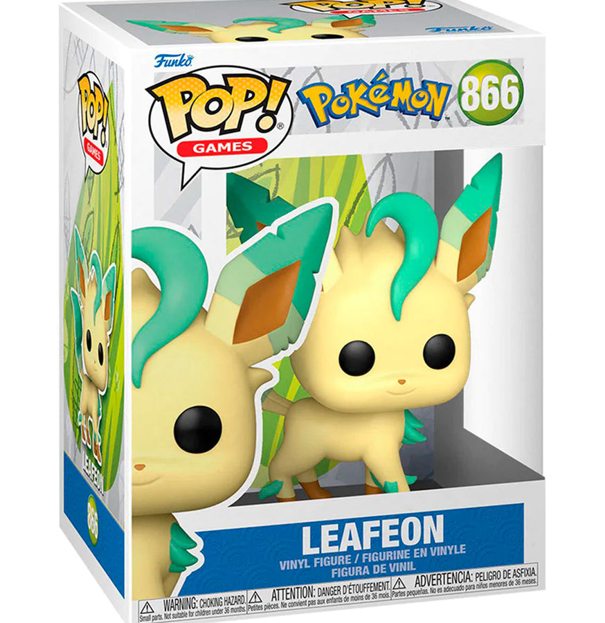 FUNKO POP POKEMON - LEAFEON 866