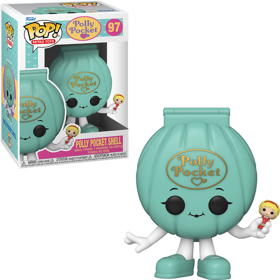 FUNKO POP POLLY POCKET - POLLY POCKET SHELL 97 BRINDE