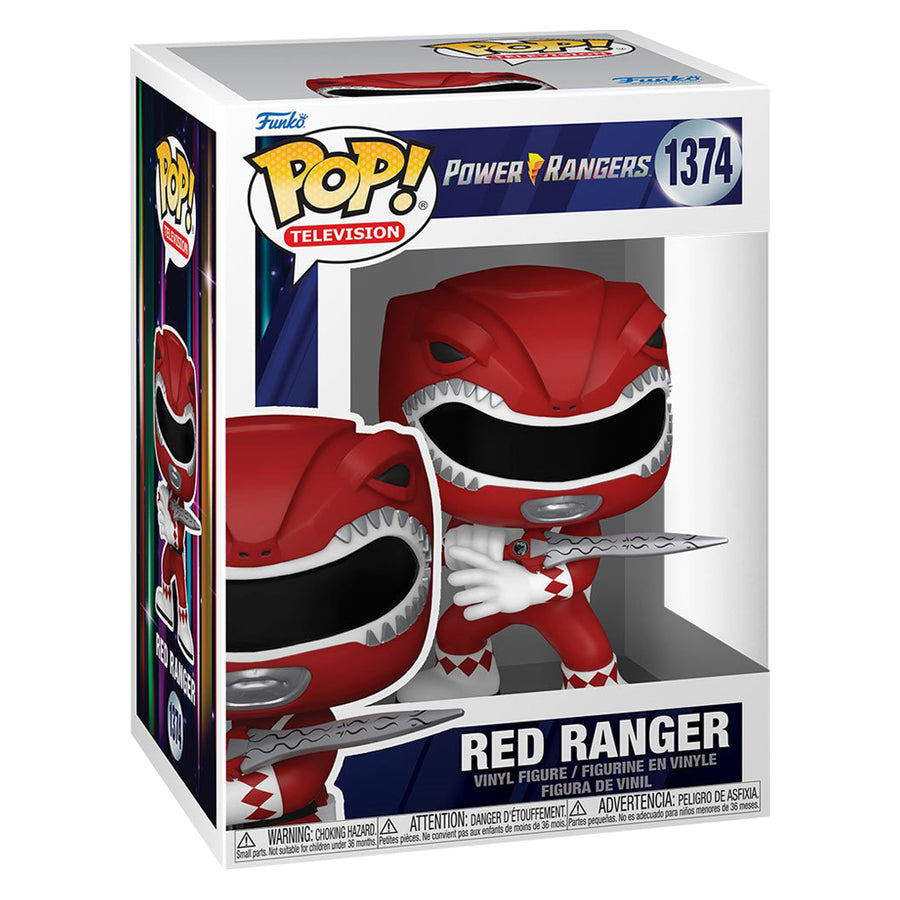 FUNKO POP POWER RANGERS 30TH ANNIVERSARY - RED RANGER 1374
