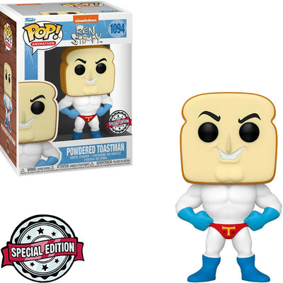 FUNKO POP REN AND STIMPY EXCLUSIVE - POWDERED TOASTMAN 1094