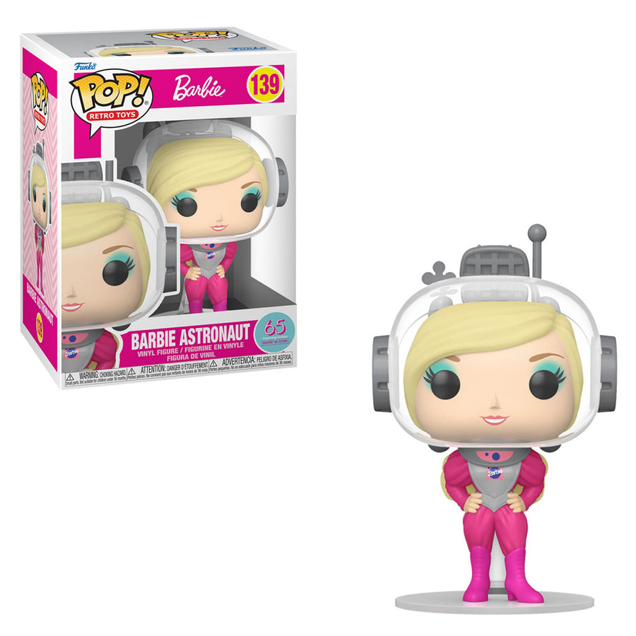 FUNKO POP RETRO TOYS 65TH ANNIVERSARY - BARBIE ASTRONAUT 139 BRINDE