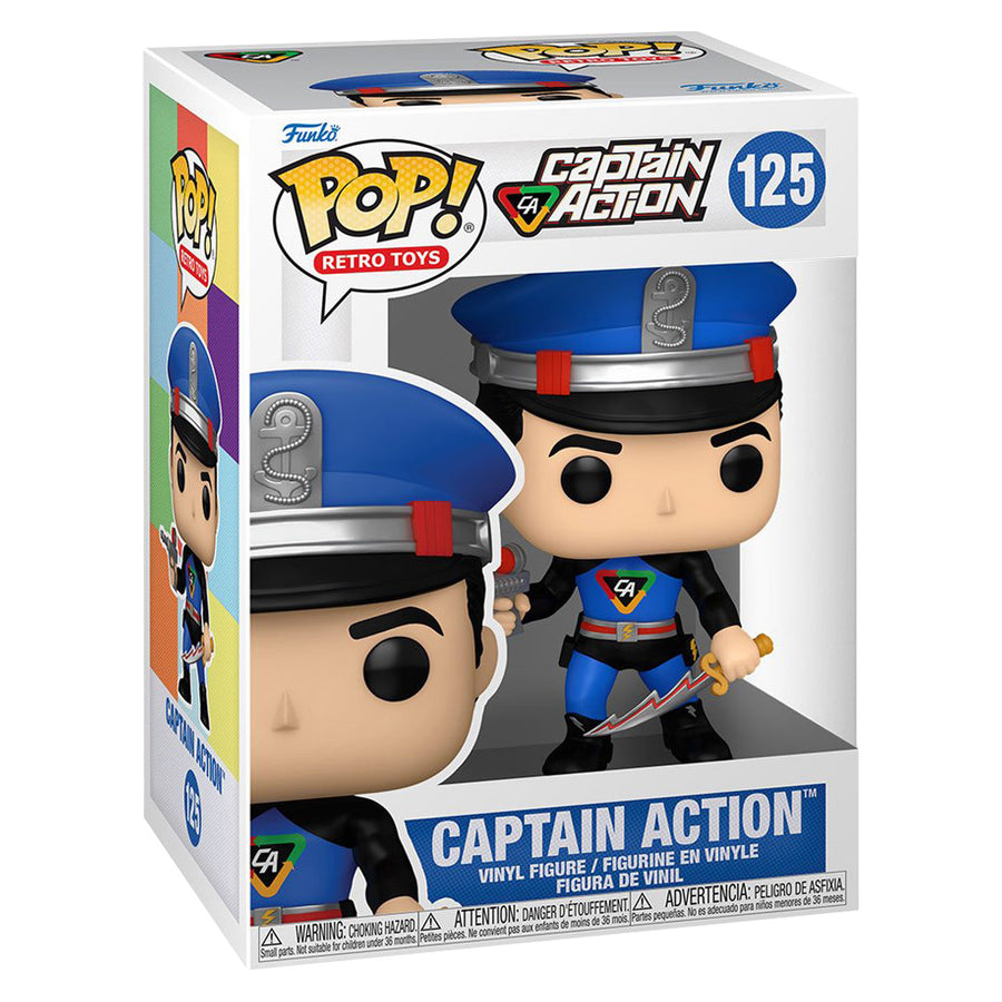FUNKO POP RETRO TOYS CAPTAIN ACTION 125