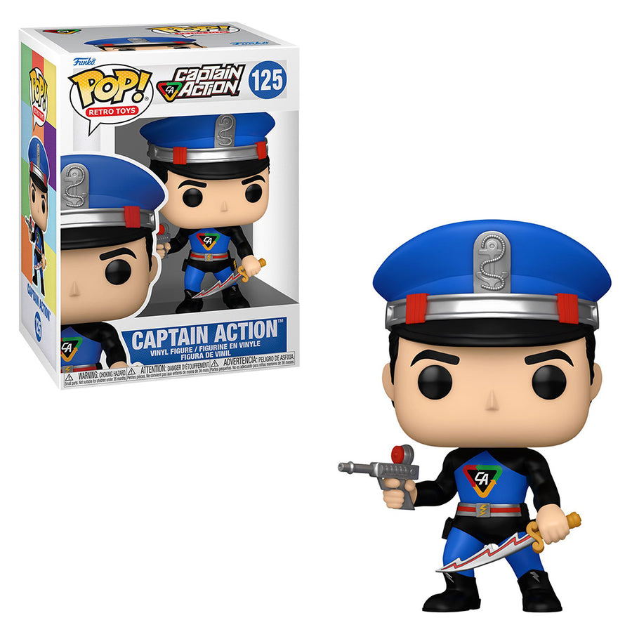 FUNKO POP RETRO TOYS CAPTAIN ACTION 125