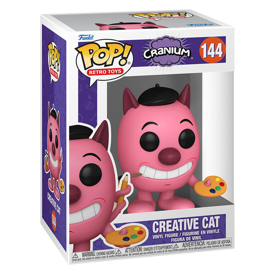FUNKO POP RETRO TOYS CRANIUM - CREATIVE CAT 144
