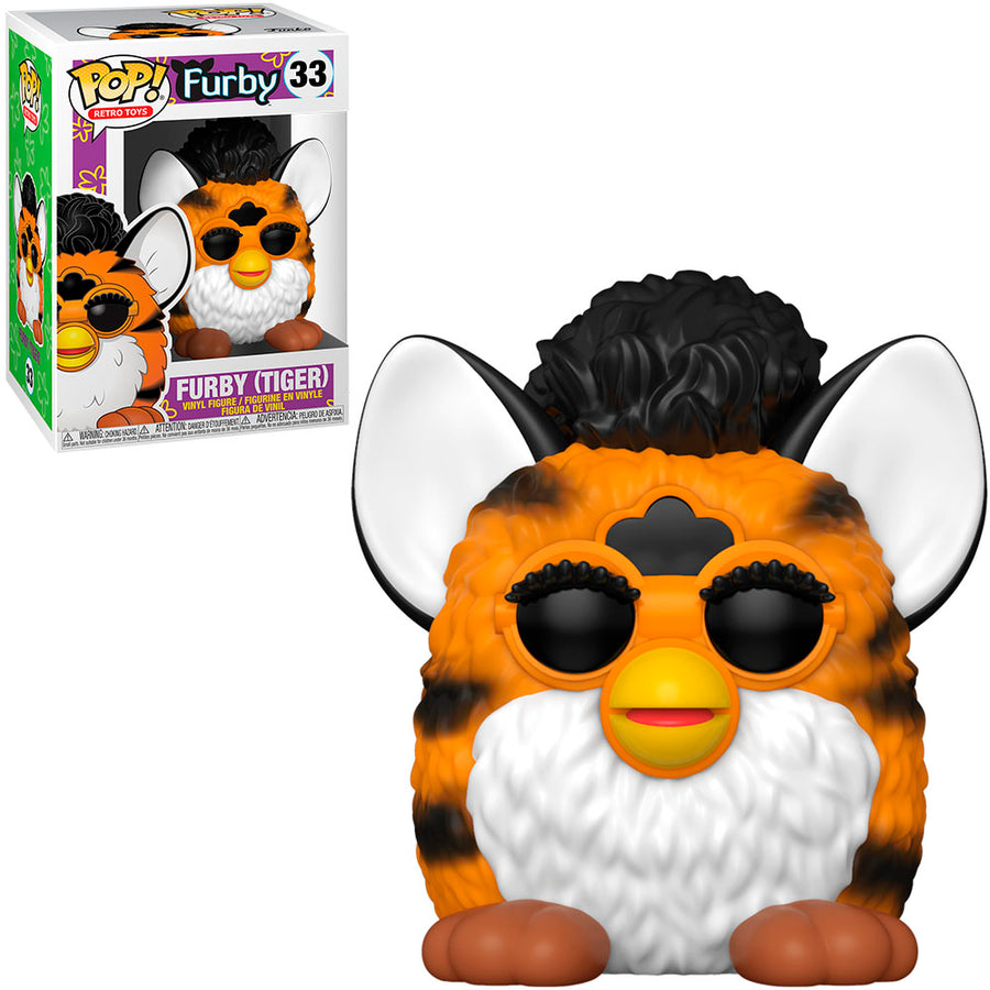 FUNKO POP RETRO TOYS FURBY - FURBY (TIGER) 33 BRINDE
