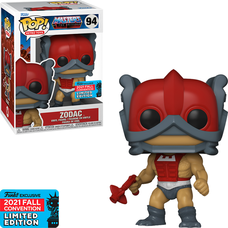 FUNKO POP MASTERS OF THE UNIVERSE NYCC 2021 EXCLUSIVE - ZODAC 94 BRINDE
