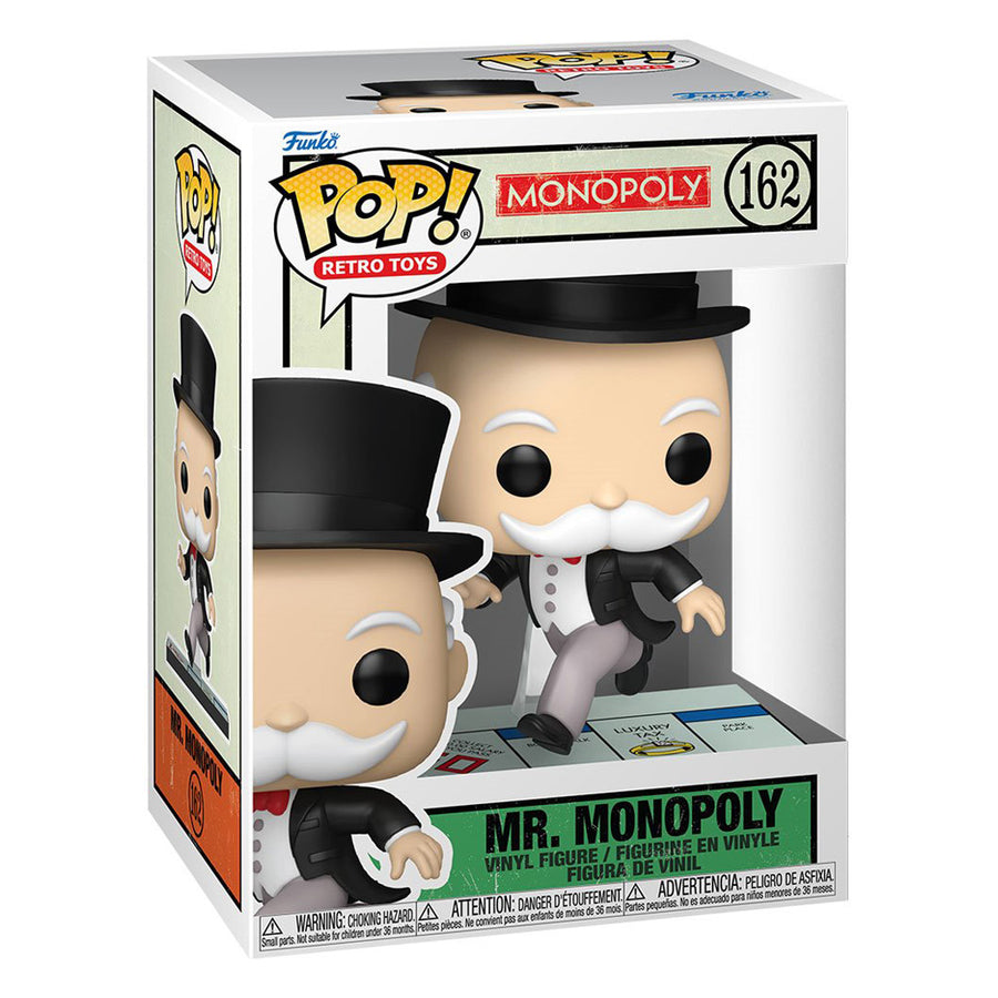 FUNKO POP RETRO TOYS MONOPOLY - MR. MONOPOLY 162