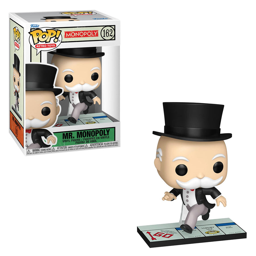 FUNKO POP RETRO TOYS MONOPOLY - MR. MONOPOLY 162