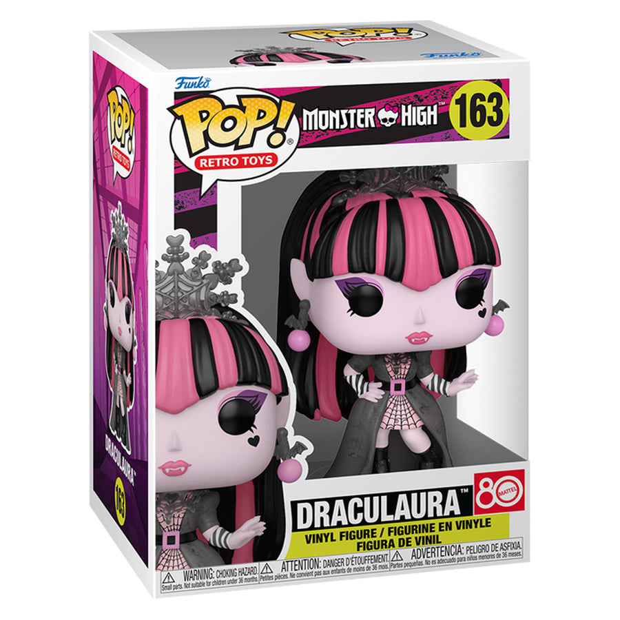 FUNKO POP RETRO TOYS MONSTER HIGH - DRACULAURA 163