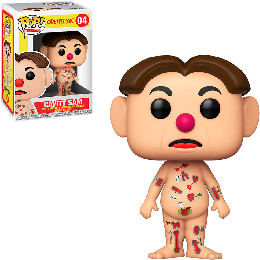 FUNKO POP RETRO TOYS OPERATION - CAVITY SAM 04 BRINDE