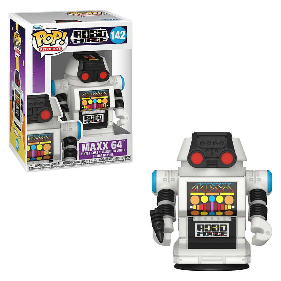 FUNKO POP RETRO TOYS ROBO FORCE - MAXX 64 (142)