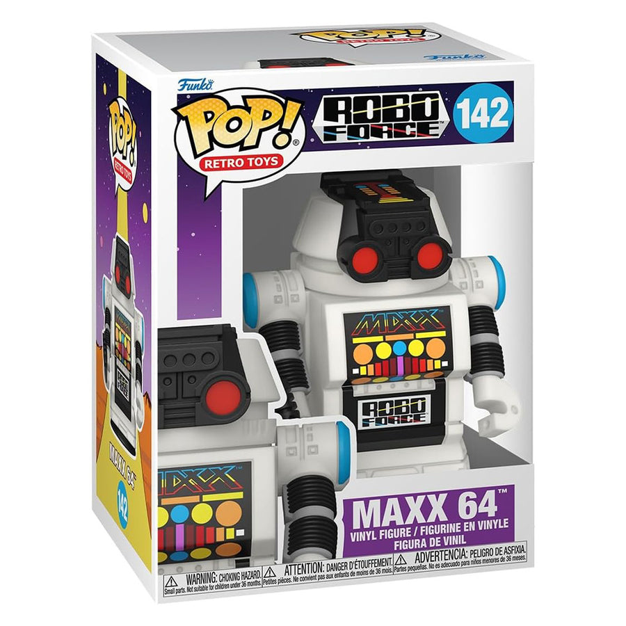 FUNKO POP RETRO TOYS ROBO FORCE - MAXX 64 (142)