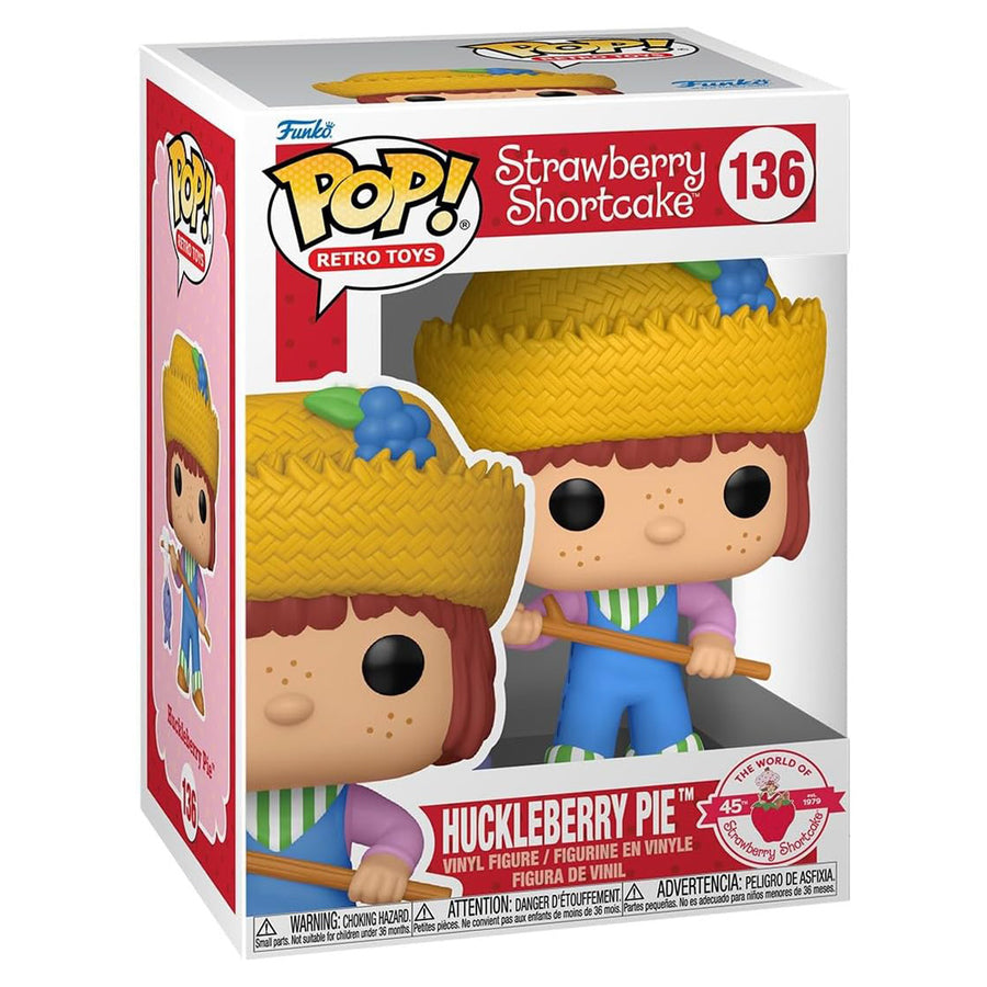 FUNKO POP RETRO TOYS STRAWBERRY SHORTCAKE - HUCKLEBERRY PIE 136