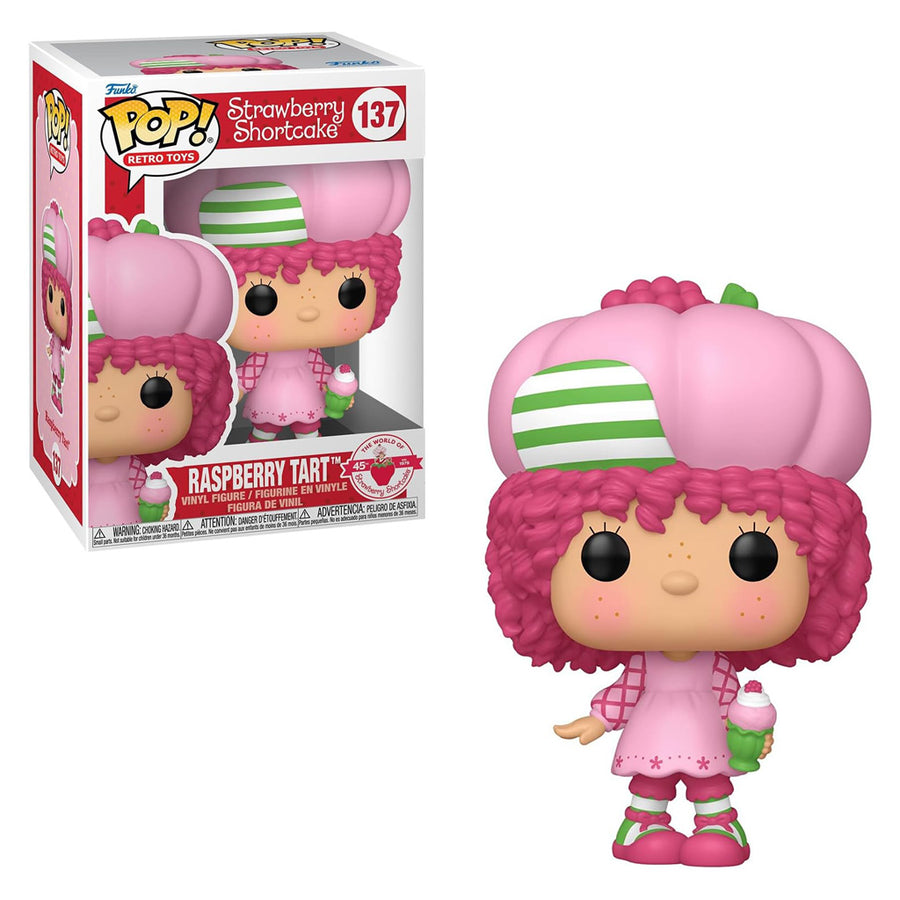 FUNKO POP RETRO TOYS STRAWBERRY SHORTCAKE - RASPBERRY TART 137 BRINDE