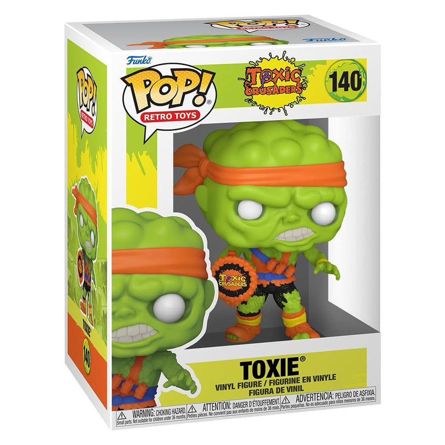 FUNKO POP RETRO TOYS TOXIC CRUSADERS - TOXIE 140