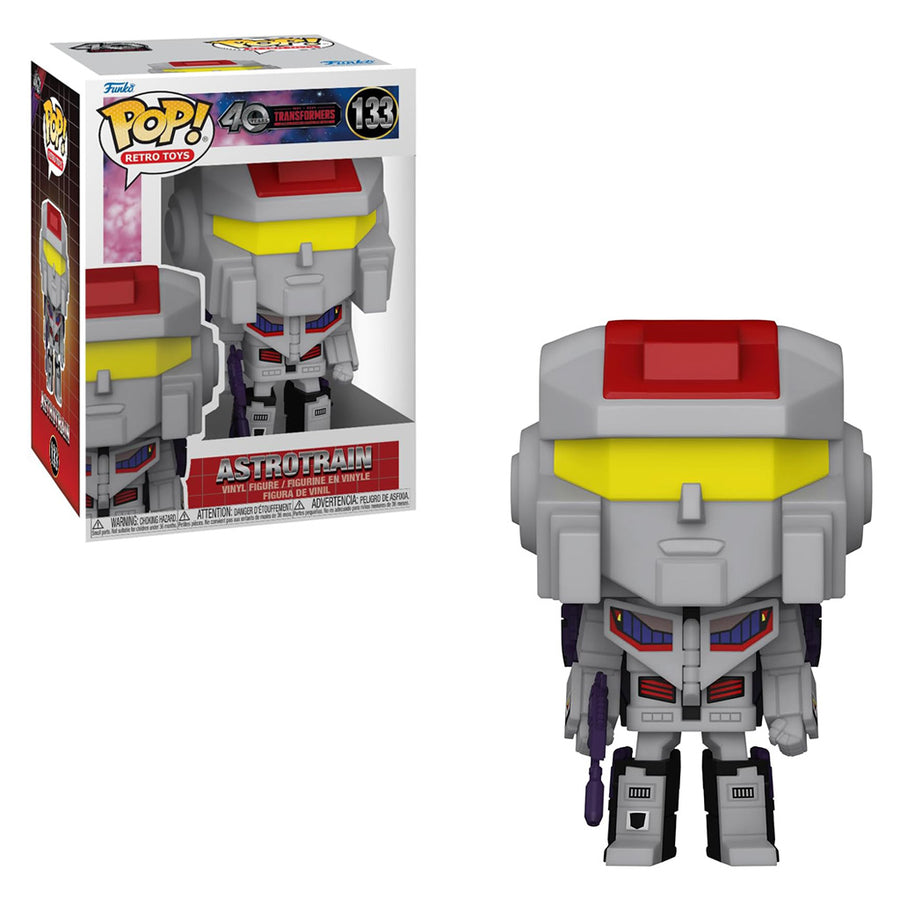 FUNKO POP RETRO TOYS TRANSFORMERS GENERATION 40TH ANNIVERSARY - ASTROTRAIN 133 BRINDE