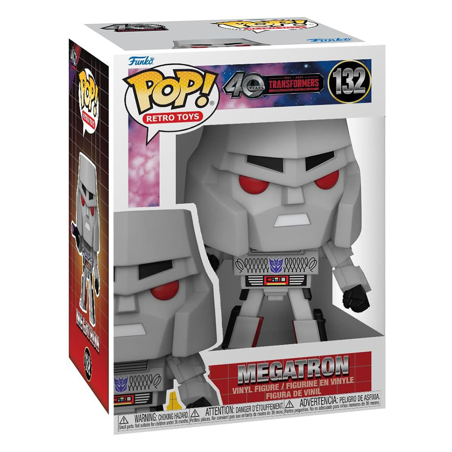 FUNKO POP RETRO TOYS TRANSFORMERS GENERATION 40TH ANNIVERSARY - MEGATRON 132
