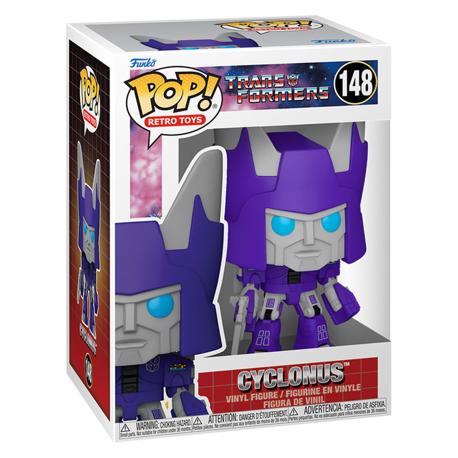 FUNKO POP RETRO TOYS TRANSFORMERS S4 - CYCLONUS 148