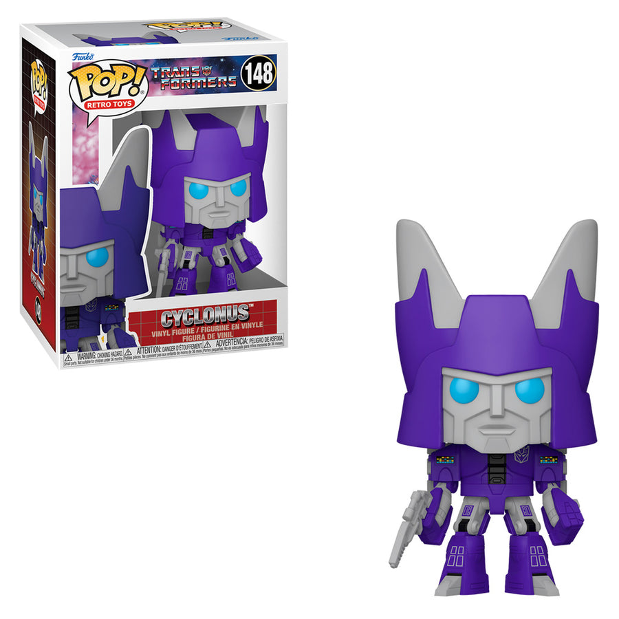 FUNKO POP RETRO TOYS TRANSFORMERS S4 - CYCLONUS 148 BRINDE