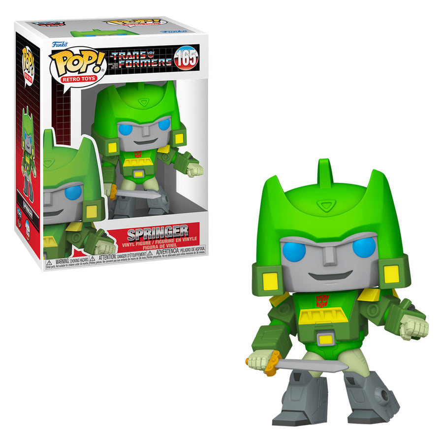 FUNKO POP RETRO TOYS TRANSFORMERS - SPRINGER 165 BRINDE