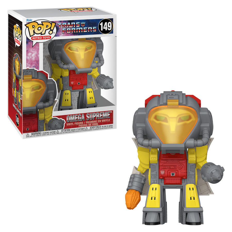 FUNKO POP RETRO TOYS TRANSFORMERS SUPER SIZED - OMEGA SUPREMA 149 BRINDE