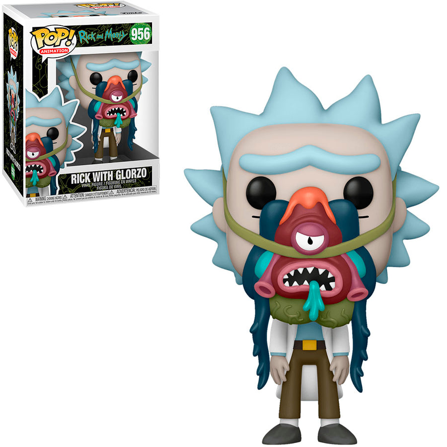 FUNKO POP RICK AND MORTY - RICK WITH GLORZO 956 BRINDE