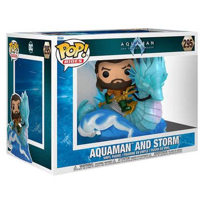 FUNKO POP RIDES DC AQUAMAN AND THE LOST KINGDOM - AQUAMAN AND STORM 295