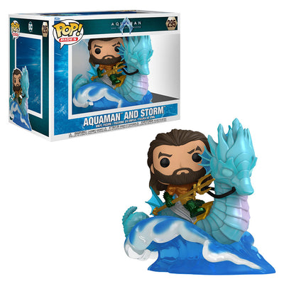 FUNKO POP RIDES DC AQUAMAN AND THE LOST KINGDOM - AQUAMAN AND STORM 295