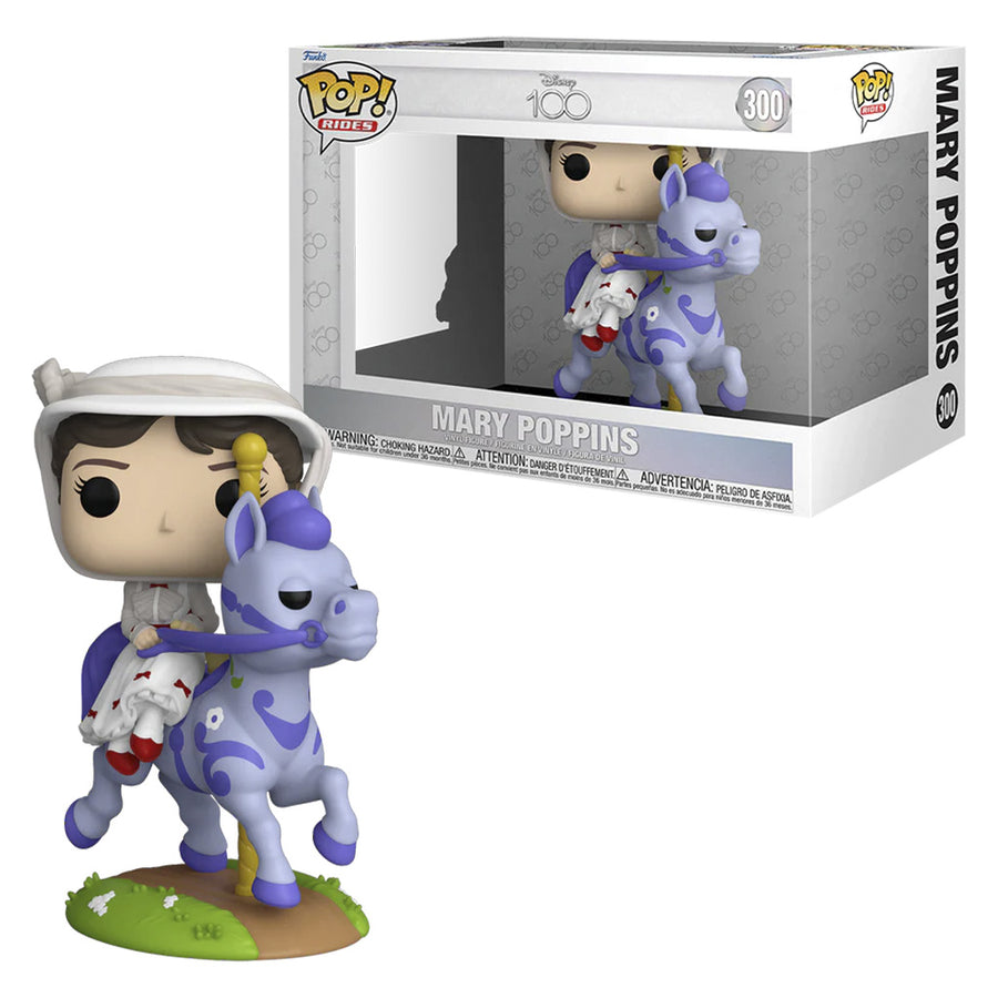 FUNKO POP RIDES DISNEY 100TH - MARY POPPINS 300 BRINDE