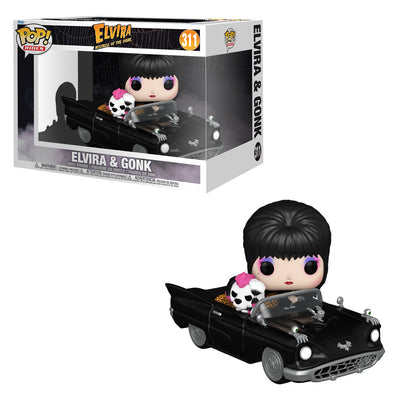 FUNKO POP RIDES ELVIRA MISTRESS OF THE DARK - ELVIRA & GONK 311