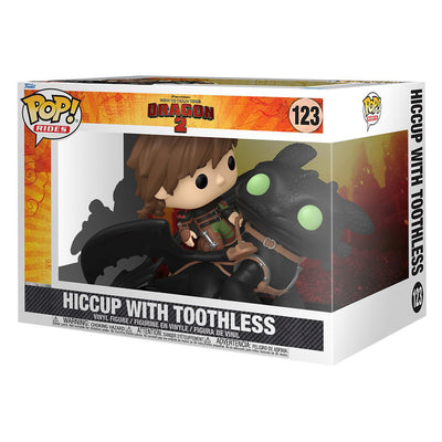 FUNKO POP RIDES HOW TO TRAIN YOUR DRAGON 2 - HICCUP WITH TOOTHLESS 123