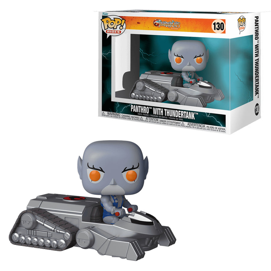 FUNKO POP RIDES THUNDERCATS CLASSIC - PANTHRO WITH THUNDERTANK 130