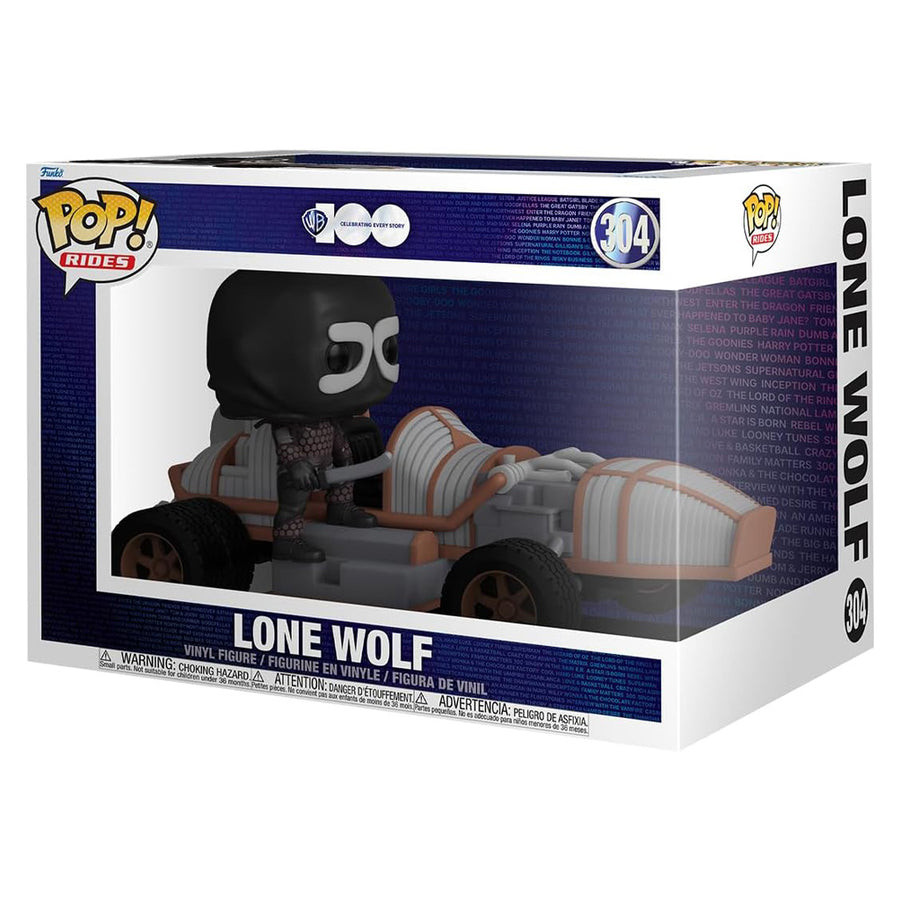 FUNKO POP RIDES WARNER BROSS 100TH ANNIVERSARY MAD MAX - LONE WOLF 304