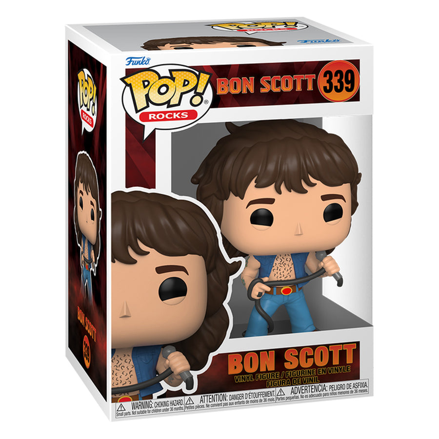 FUNKO POP ROCKS AC/DC - BON SCOTT 339