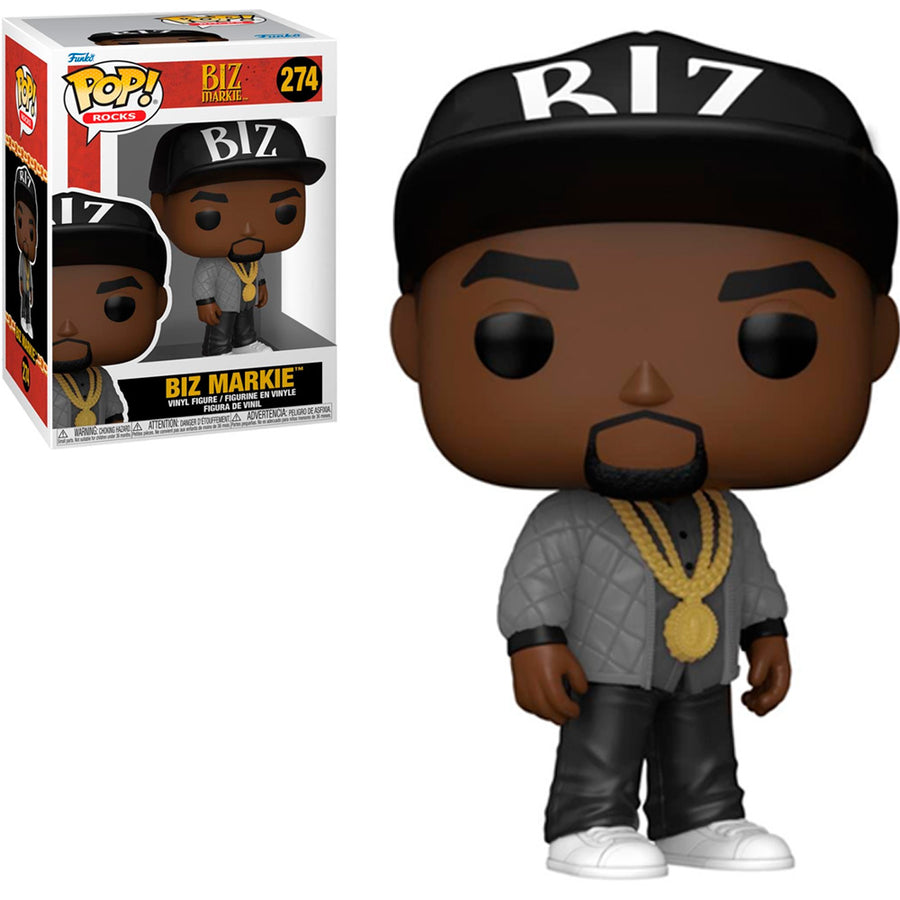 FUNKO POP ROCKS BIZ MARKIE - BIZ MARKIE 274 BRINDE