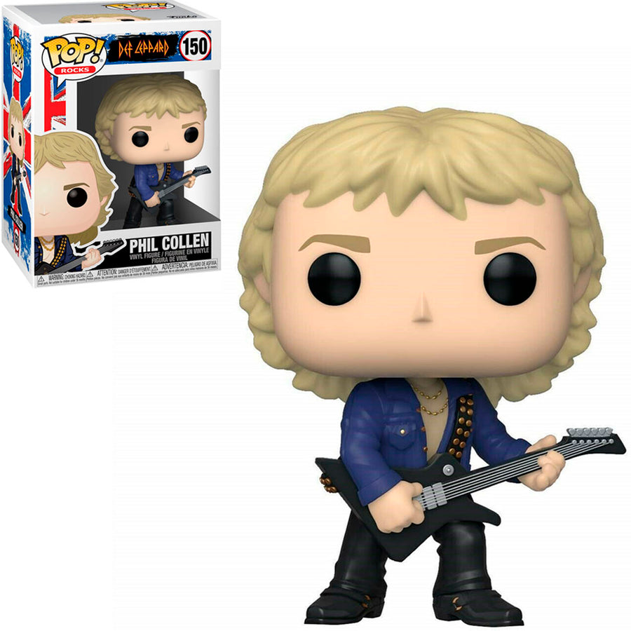 FUNKO POP ROCKS DEF LEPPARD - PHIL COLLEN 150