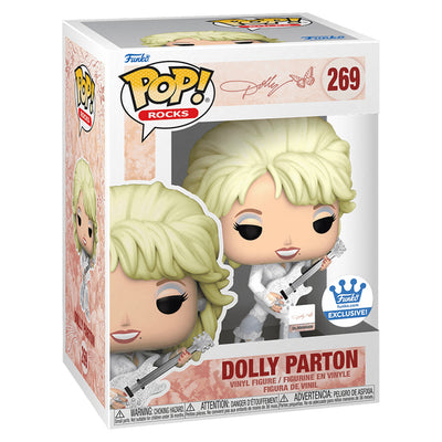 FUNKO POP ROCKS DOLLY PARTON WITH PANTSUIT EXCLUSIVE 269