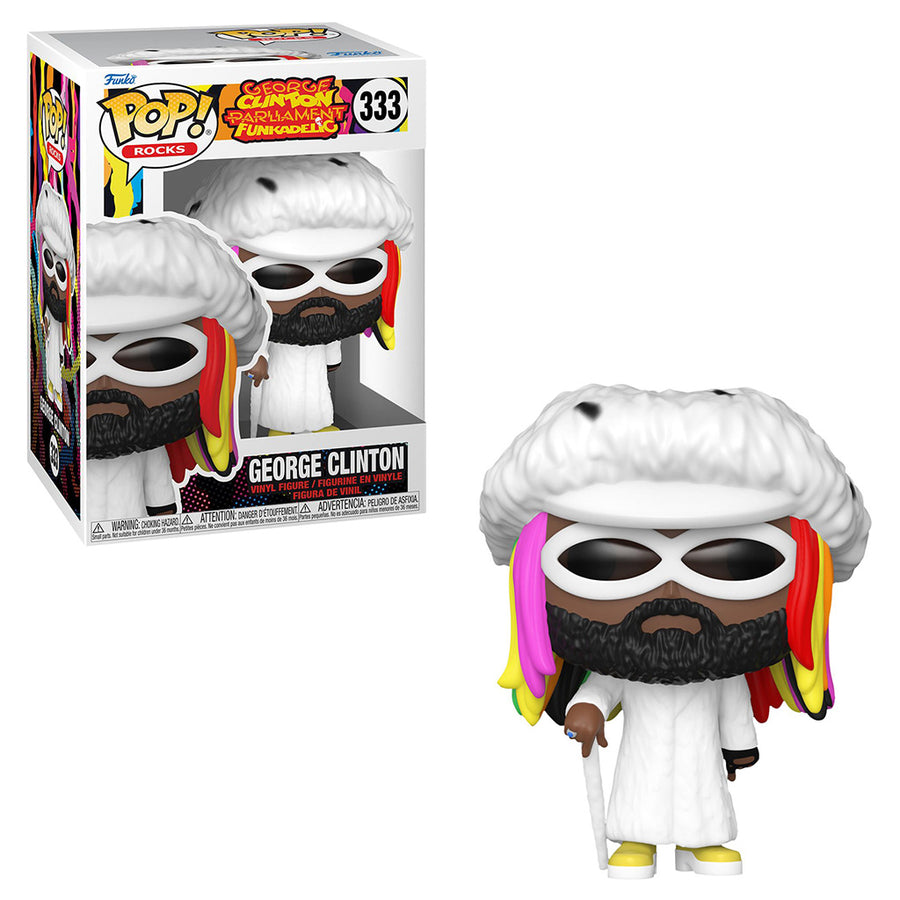 FUNKO POP ROCKS GEORGE CLINTON PARLIAMENT-FUNKADELIC - GEORGE CLINTON 333 BRINDE