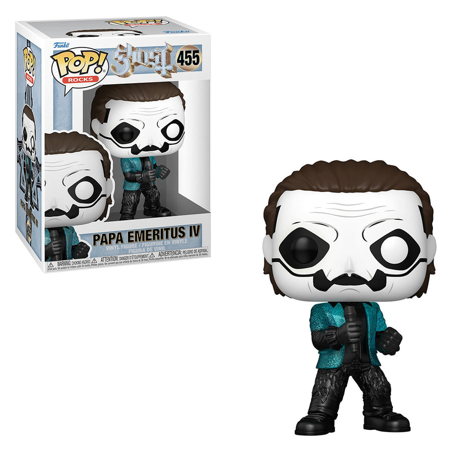 FUNKO POP ROCKS GHOST - PAPA EMERITUS IV 455 BRINDE